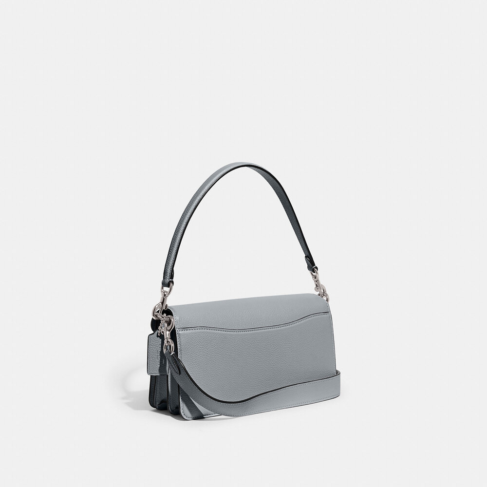 Coach Tabby Shoulder Bag 26 Gray Blue - Picture 9 of 16